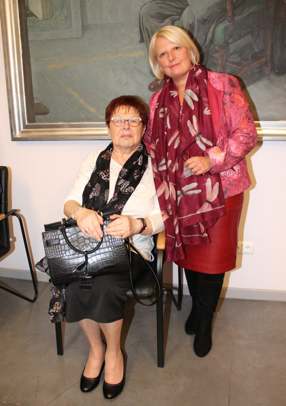 Bernadette Wasterlain et Carole Ghilain, Directeur général du CPAS